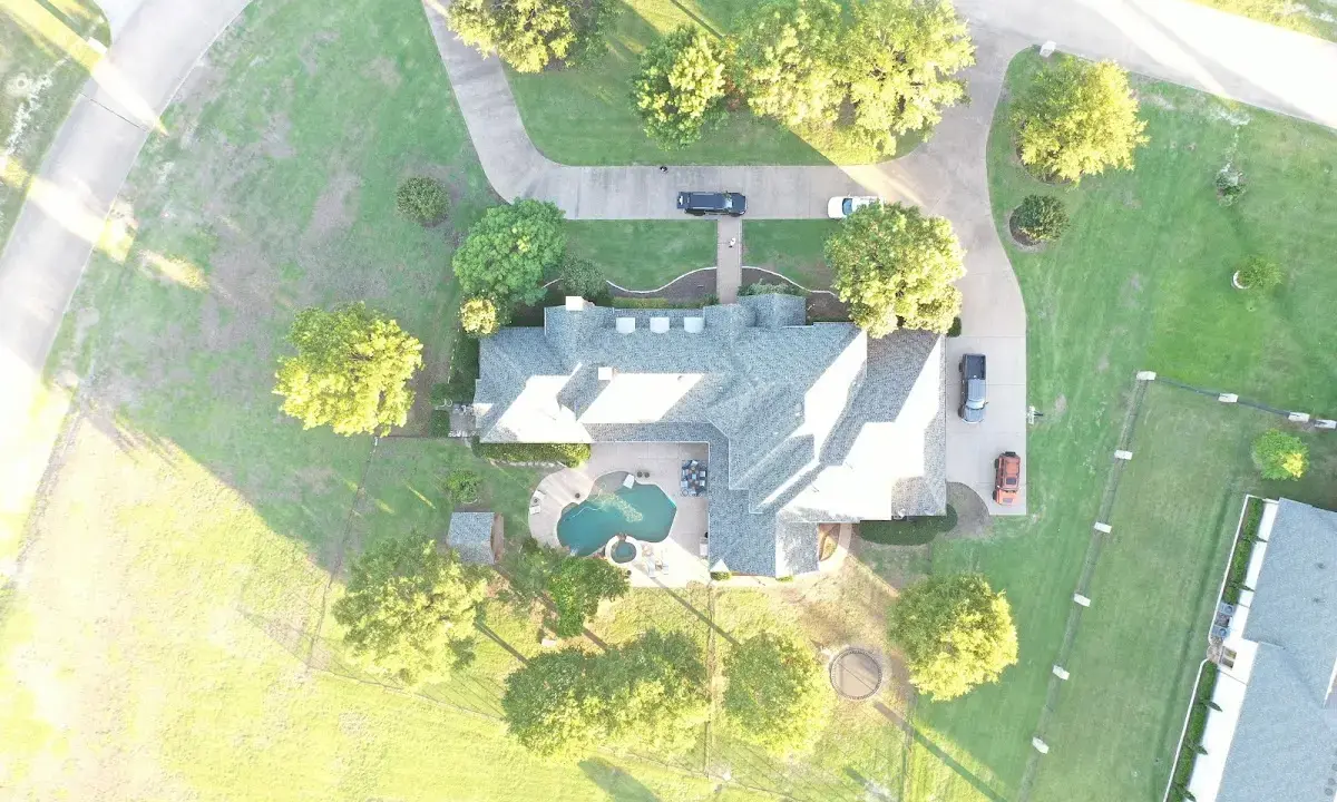 New shingle roof installation on a home in Merrifield